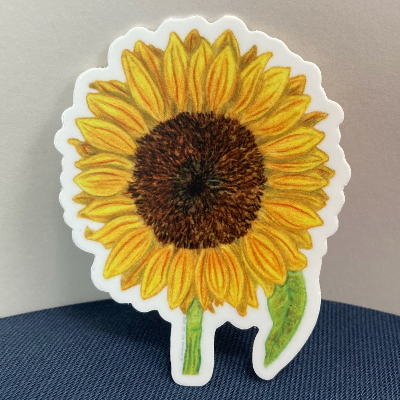 Sunrich Summer Provence Sunflower Vinyl Sticker (2.28″ × 3″)