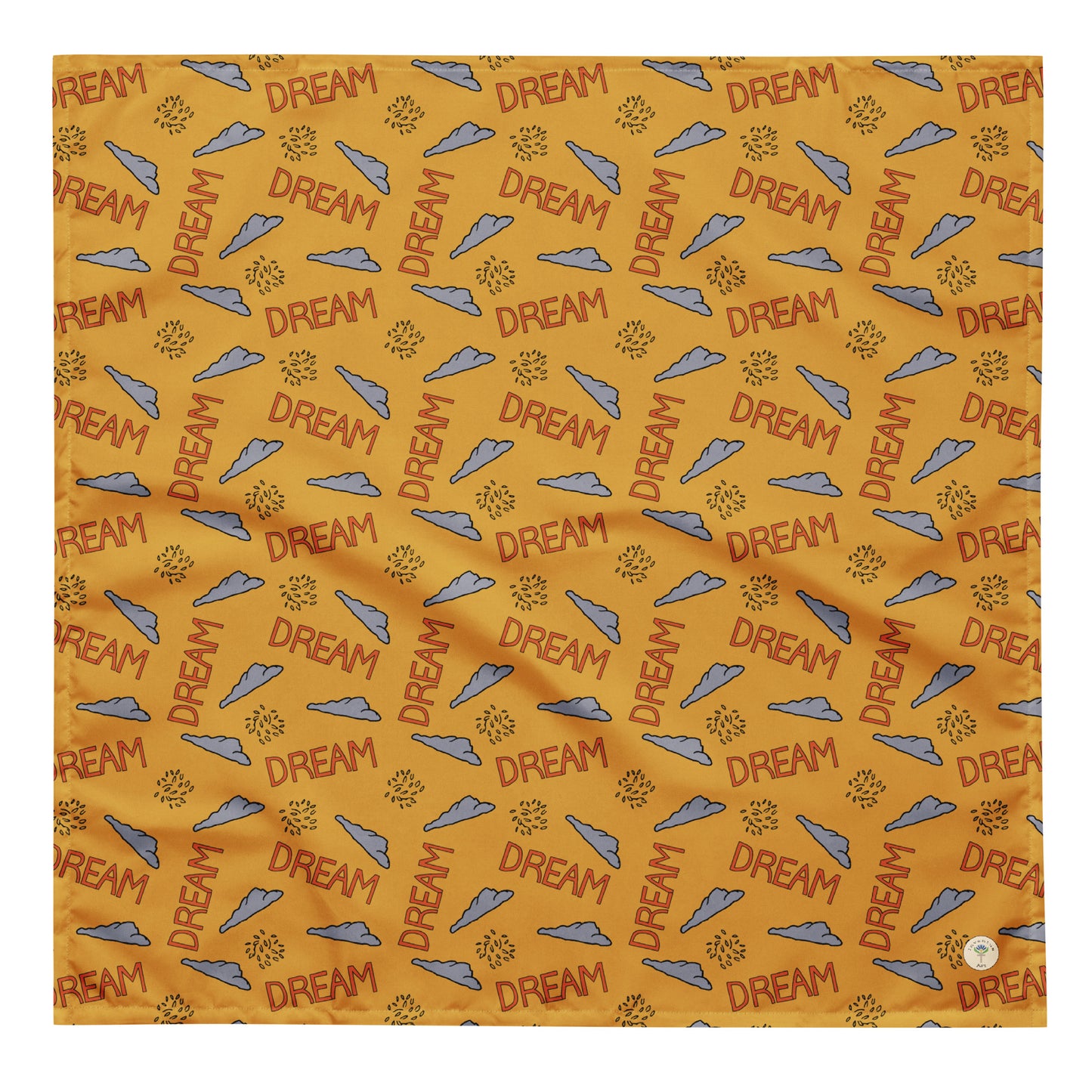 Yellow Climbing "Dreaming Adventure" Bandana (3 sizes)