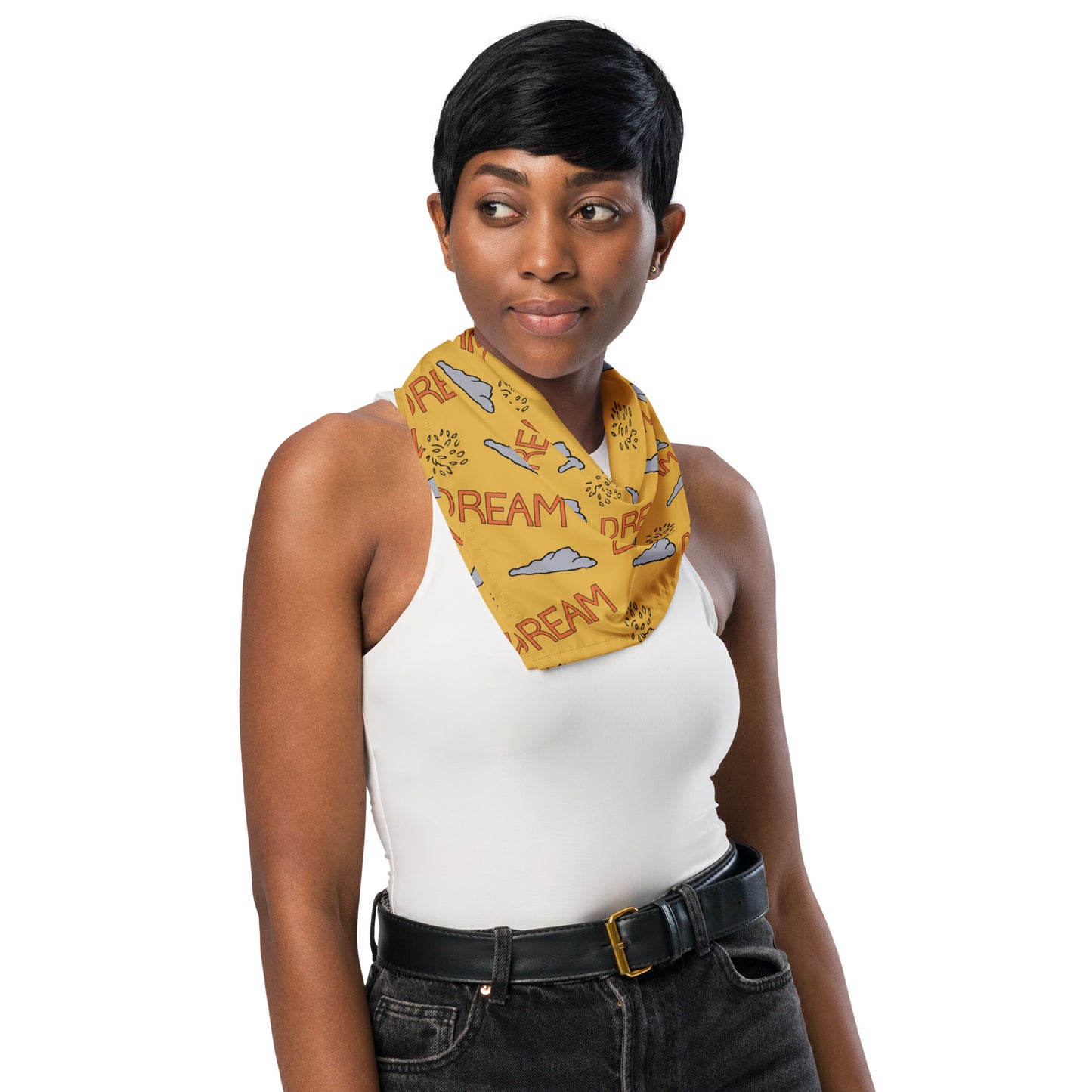 Yellow Climbing "Dreaming Adventure" Bandana (3 sizes)