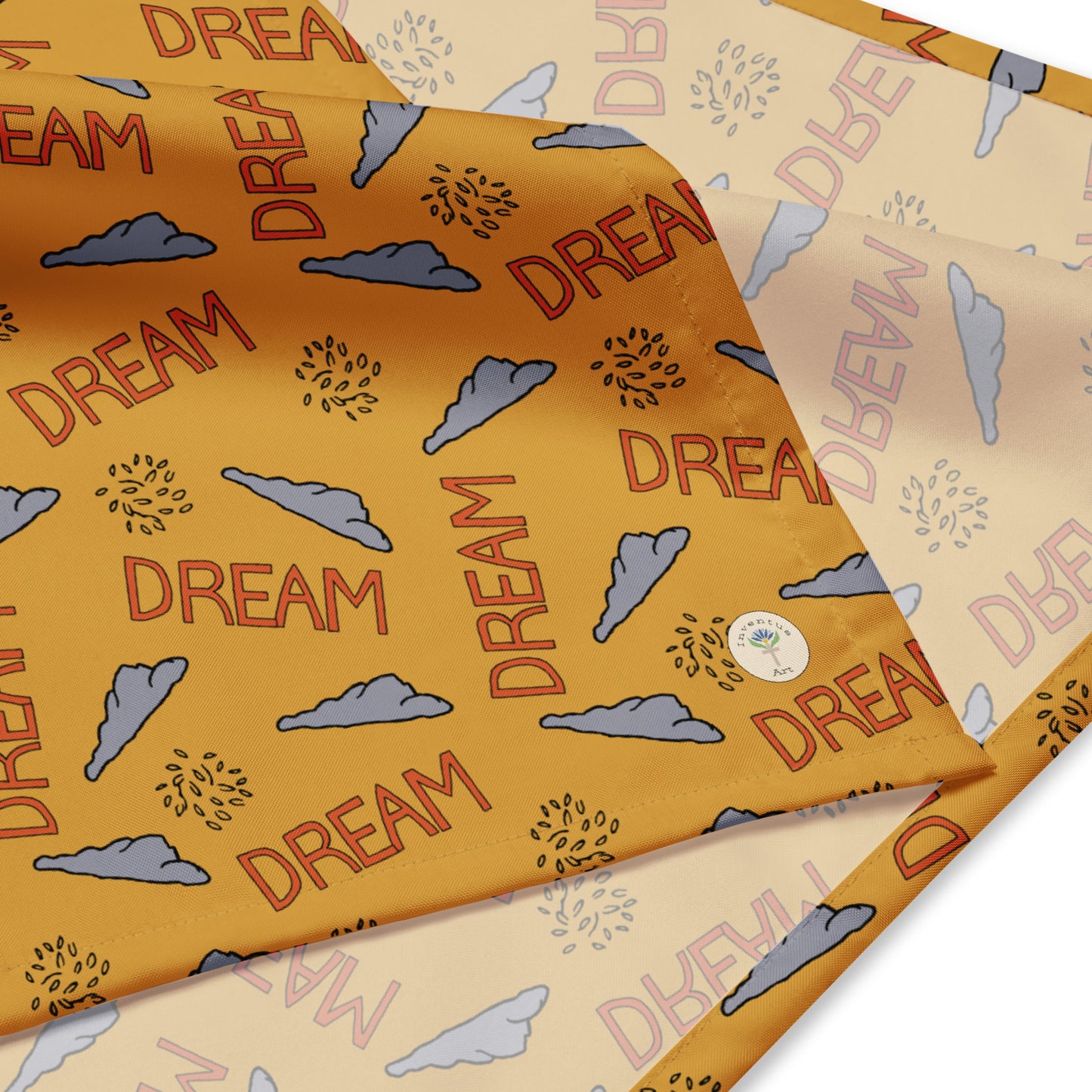 Yellow Climbing "Dreaming Adventure" Bandana (3 sizes)