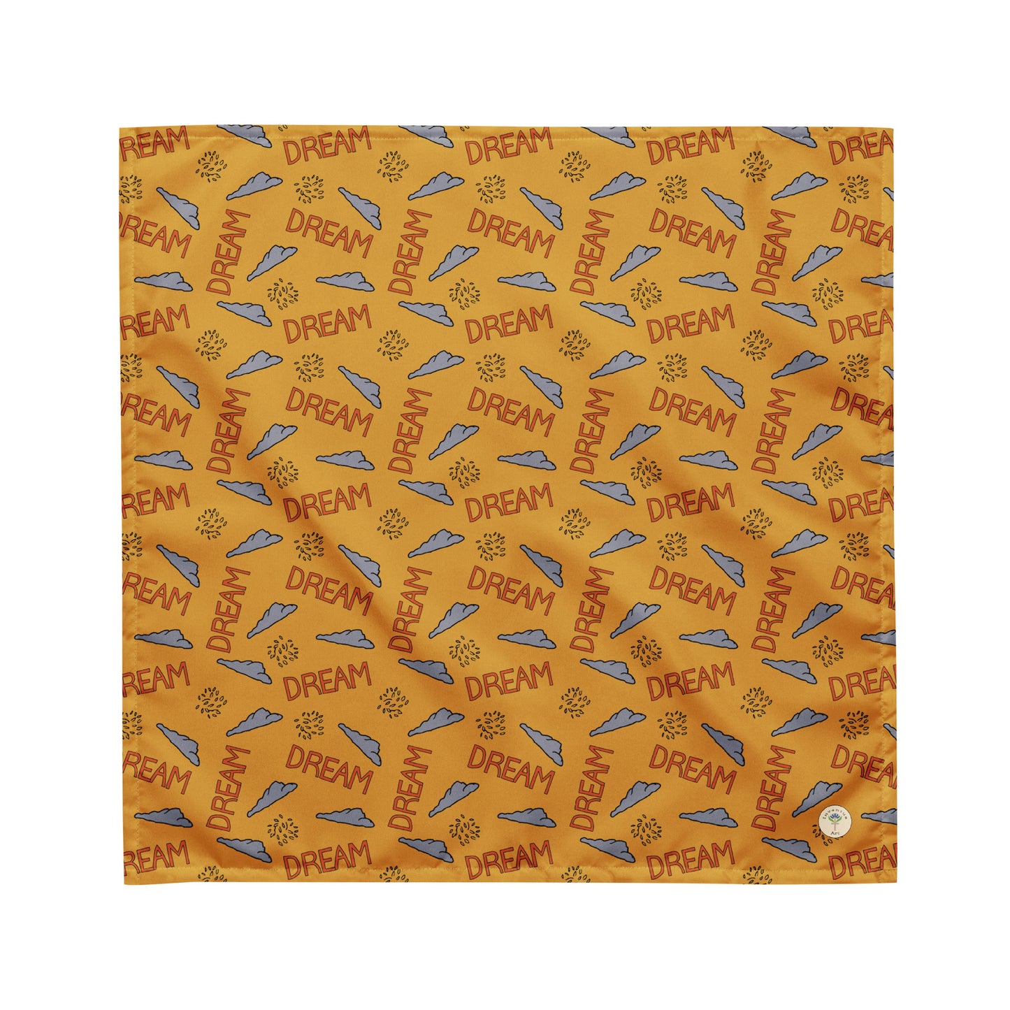 Yellow Climbing "Dreaming Adventure" Bandana (3 sizes)