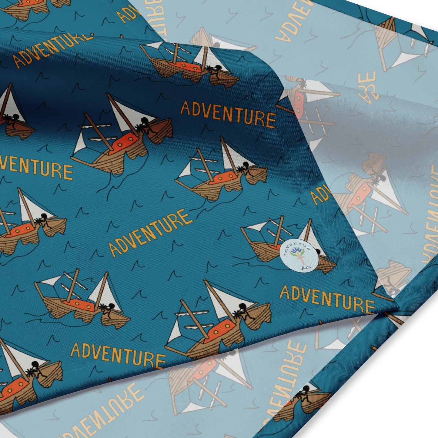 Blue Sailing "Dreaming Adventure" Bandana (3 sizes)