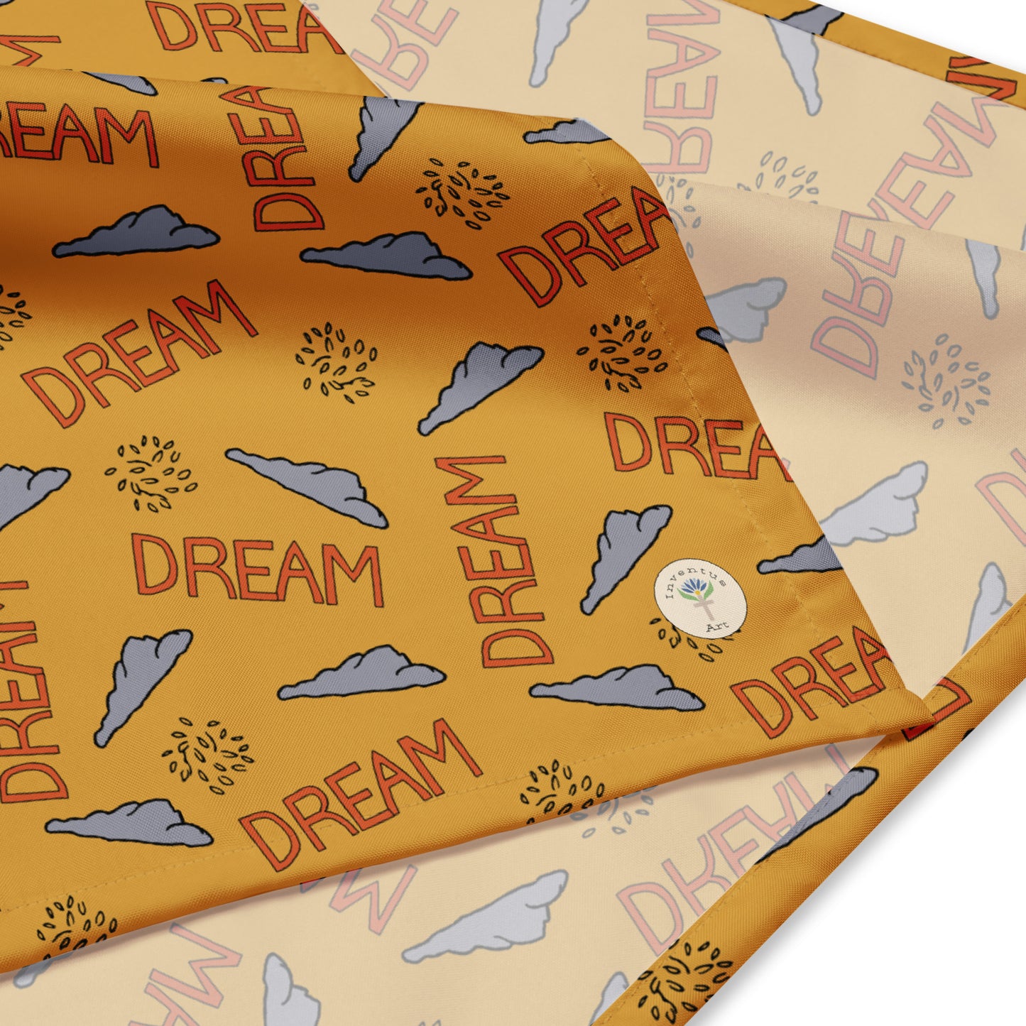 Yellow Climbing "Dreaming Adventure" Bandana (3 sizes)