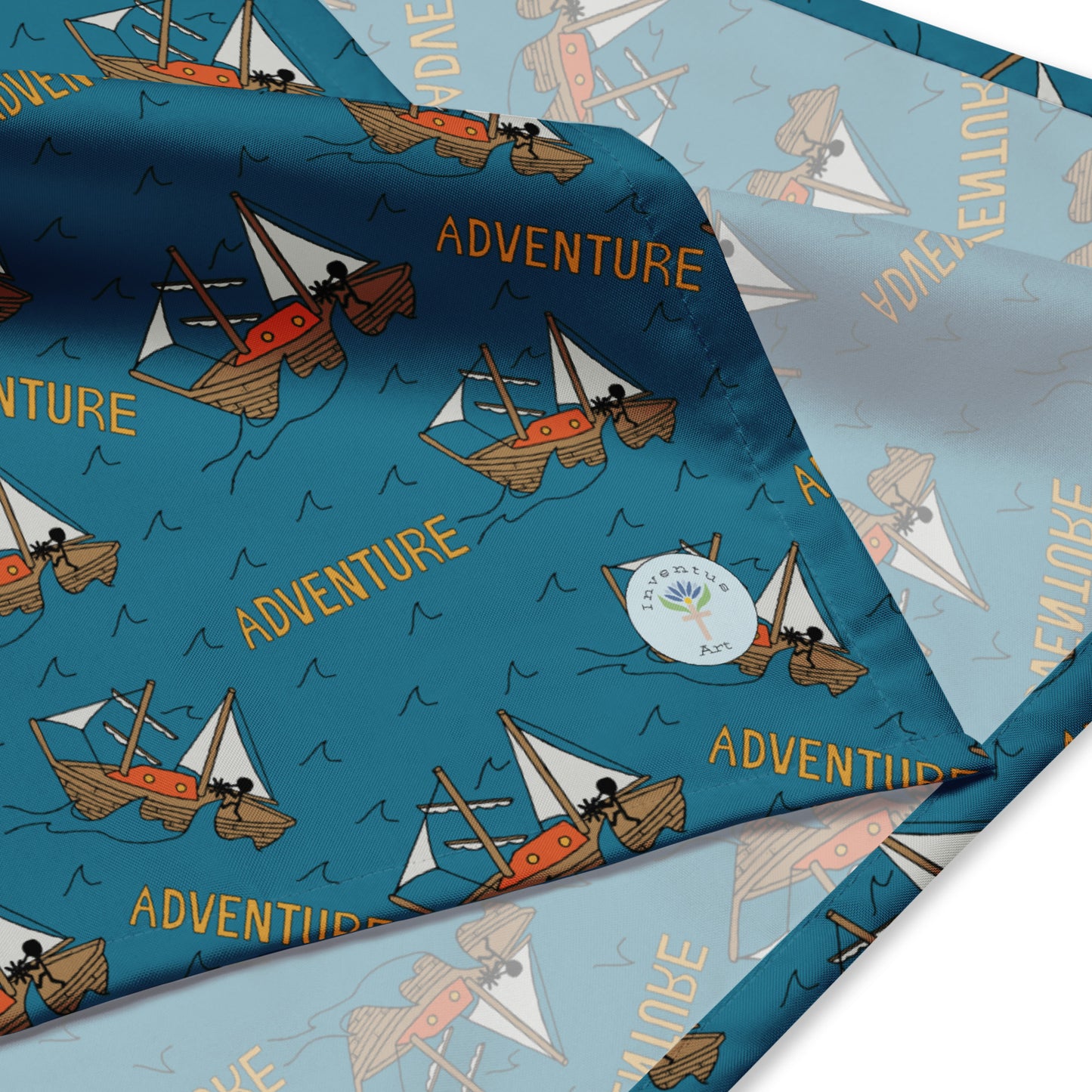 Blue Sailing "Dreaming Adventure" Bandana (3 sizes)