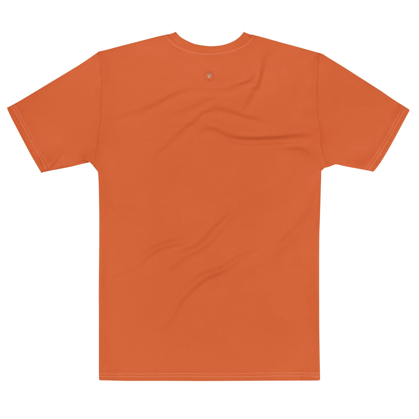 Men's Orange Climbing "Dreaming Adventure" Crew-Neck T-shirt (Size XS-2XL)