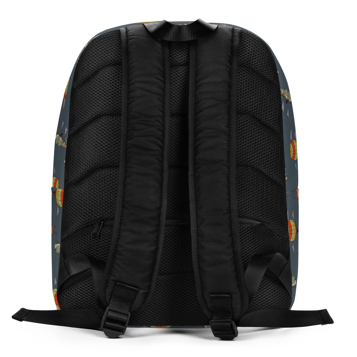 Dark-Blue "Dreaming Adventure" Minimalist Backpack