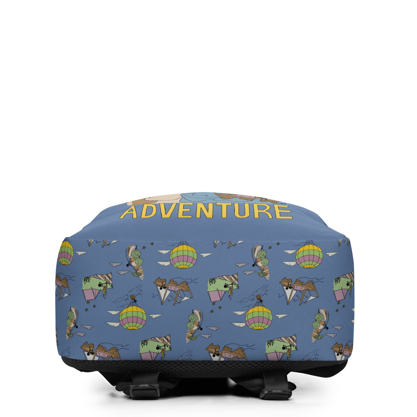 Lavender-Blue "Dreaming Adventure" Minimalist Backpack